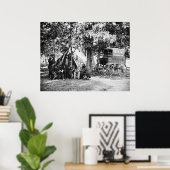 eingebetteter Journalismus, 1863 Poster (Heimbüro)