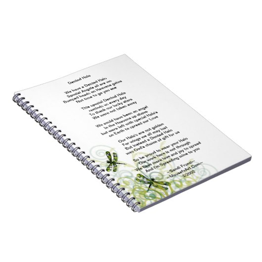 Eingebeultes Notizblock (Rechte Seite)