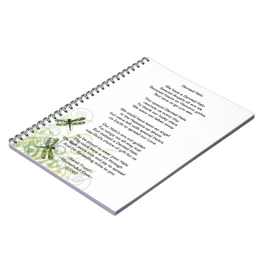 Eingebeultes Notizblock (Linke Seite)