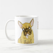 "Eingebildet! Moi?" Tassenentwurf Kaffeetasse (Links)