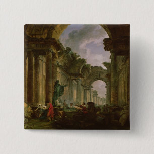 Eingebildete Ansicht der großartigen Galerie von Button