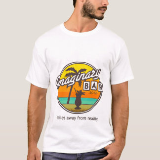 Eingebildete Bar-Meilen weg von Wirklichkeits-T - T-Shirt