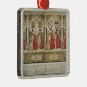 Eingebildete zusammengesetzte Prozession Ornament Aus Metall (Rechts)