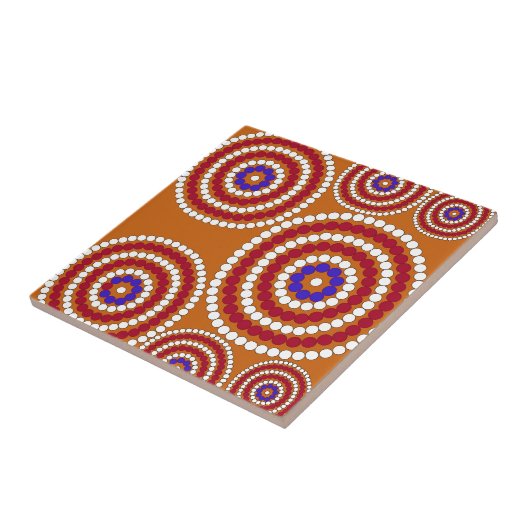 Eingeborene Ausgabe Fliese (Seite)