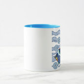 Eingeborene Fisch-Tasse Tasse (Zentrum)