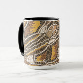 Eingeborene Kunst-Tasse Tasse (Vorderseite Links)