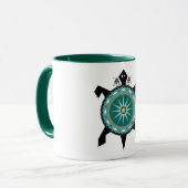 Eingeborene Schildkröte Tasse (Vorderseite Links)