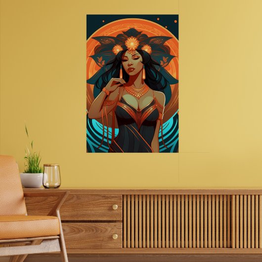 EINGEBORENE SCHÖNHEIT #2 POSTER (Wohnzimmer 2)