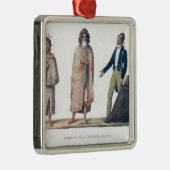 Eingeborene von Neuseeland Silbernes Ornament (Rechts)