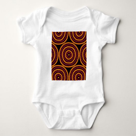 Eingeborener Lebenszyklus Baby Strampler (Vorderseite)