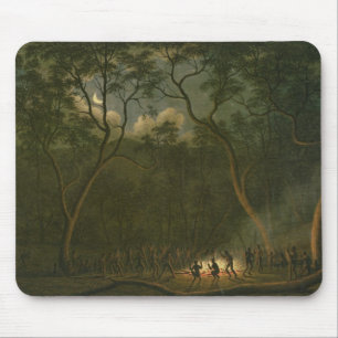Eingeborenes Coroboree in Van Diemens Land Mousepad