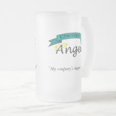 Eingebrannte mattierte Tassen Custom Company Logo (VorderseiteRechts)