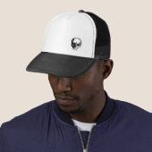 Eingebrannter Schädel Truckerkappe (Beispiel)