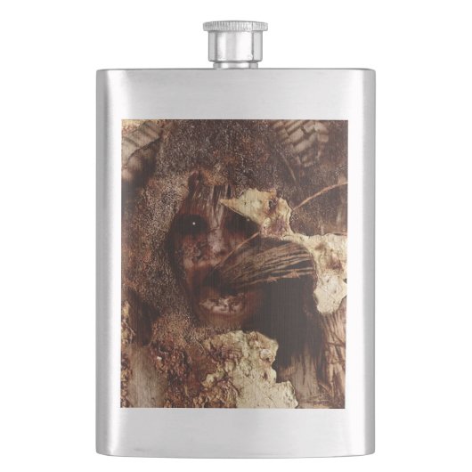 eingefangen flachmann (Vorderseite)