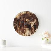 eingefangen große wanduhr (Zuhause)