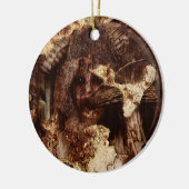 eingefangen keramik ornament (Links)
