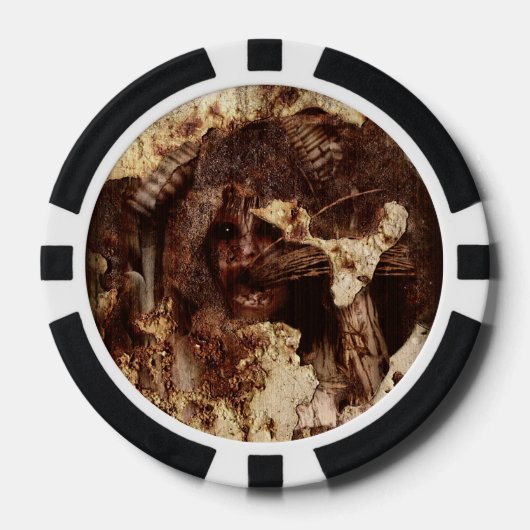 eingefangen pokerchips (Vorderseite)