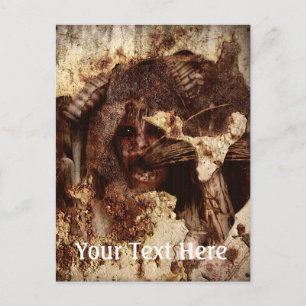 eingefangen postkarte