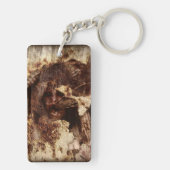 eingefangen schlüsselanhänger (Rückseite)