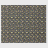 Eingefangene Ängste - Gold Geschenkpapier (Flach)