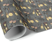 Eingefangene Ängste - Gold Geschenkpapier (Rolleneckpunkt)
