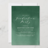 eingefärbt | Einladung der Foto Graduation Party (Rückseite)