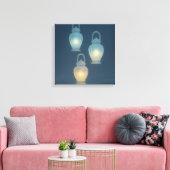 Eingefrorene Laternen Leinwanddruck (Insitu (Wohnzimmer))