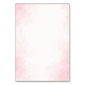 Eingefrorene Rosen Winter-Hochzeitsplatzkarten Tischnummer (Rückseite)