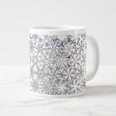 Eingefrorene Windschutzscheibe Jumbo-Tasse (Vorderseite Rechts)