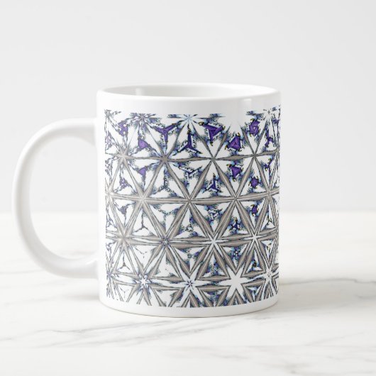 Eingefrorene Windschutzscheibe Jumbo-Tasse (Links)