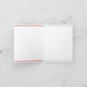 Eingefrorenes Weihnachten trifft notecard hart (Innenseite)