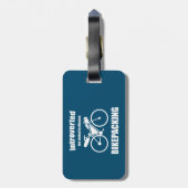 eingeführt, aber gestoppt, um über das Bikepacking Gepäckanhänger (Rückseite vertikal)