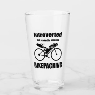 eingeführt, aber gestoppt, um über das Bikepacking Glas