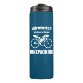 eingeführt, aber gestoppt, um über das Bikepacking Thermosbecher (Vorderseite)