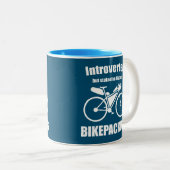 eingeführt, aber gestoppt, um über das Bikepacking Zweifarbige Tasse (VorderseiteRechts)