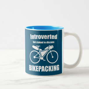 eingeführt, aber gestoppt, um über das Bikepacking Zweifarbige Tasse