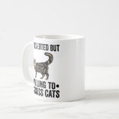 eingeführt, aber willens, Katzen zu diskutieren Ma Kaffeetasse (Vorderseite Links)