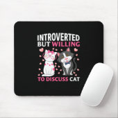 eingeführt, aber willens, über Cat zu diskutieren Mousepad (Mit Mouse)