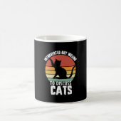 eingeführt, aber willens, über Katzen lustig zu di Kaffeetasse (Mittel)