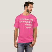 eingeführt, aber willens, über Oper Funny Int zu d T-Shirt (Vorne ganz)
