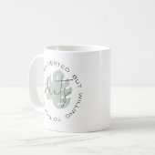 eingeführt, aber willens, über Pflanze zu sprechen Kaffeetasse (Vorderseite Links)