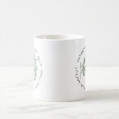 eingeführt, aber willens, über Pflanze zu sprechen Kaffeetasse (Mittel)