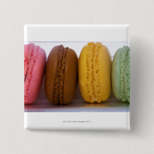 Eingeführte französische Makaronen (Makaronen) Button