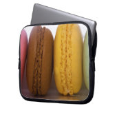 Eingeführte französische Makaronen (Makaronen) Laptopschutzhülle (Vorderseite Links)