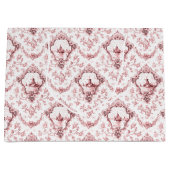 Eingegrabter Florentiner mit Windmühle und Boote-R Große Geschenktüte (Vorderseite)