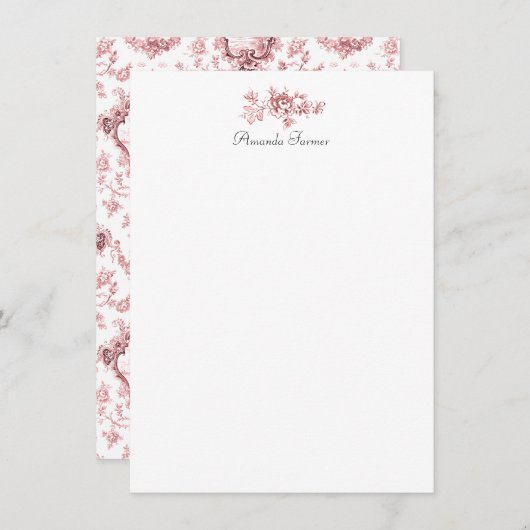 Eingegrabter Florentiner mit Windmühle und Boote-R Mitteilungskarte (Vorne/Hinten)