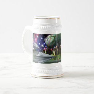 Eingehend Bierglas