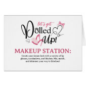 Eingeklappte Makeup-Station (Vorderseite (Horizontal))