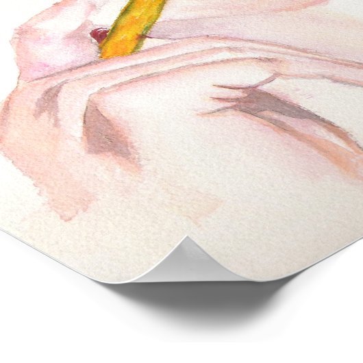 "eingeklemmt!" 8x10 Print Poster (Ecke)