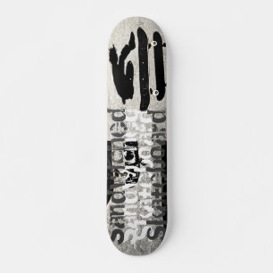 eingeklemmtes Skateboard